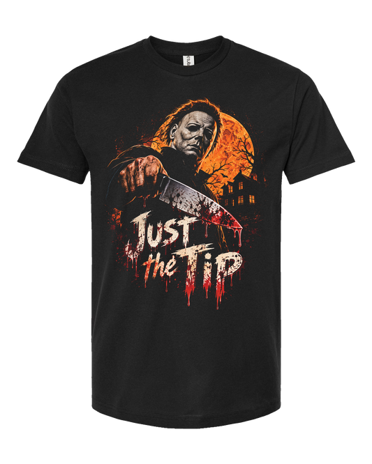 Short Sleeve Halloween Shirt-Michael Myers-Just the tip!