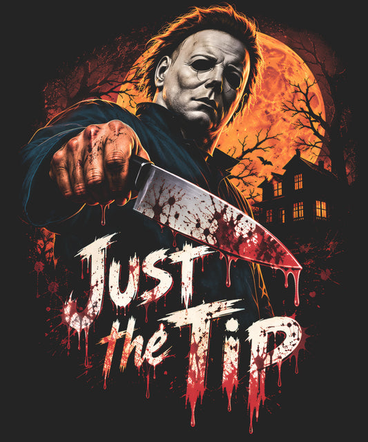 Short Sleeve Halloween Shirt-Michael Myers-Just the tip!